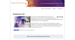 Desktop Screenshot of entrepreneur.venturecapital.org